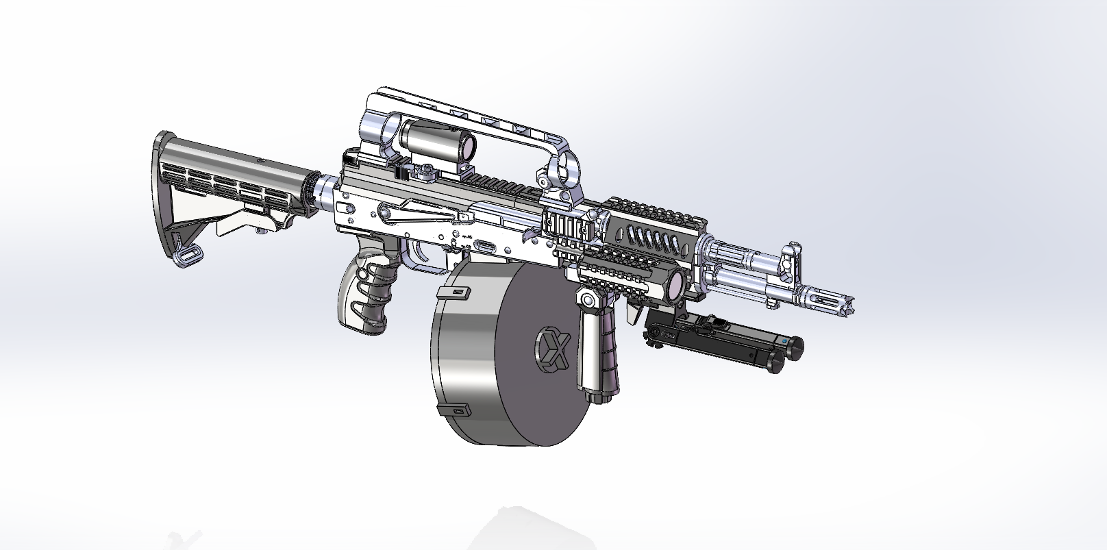 AK105建模模型